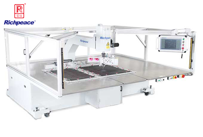 富怡全自動雙針任意轉(zhuǎn)縫紉機(德國機頭）