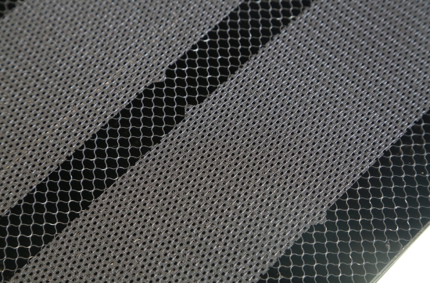 富怡汽車天窗擋風網專用激光切割機