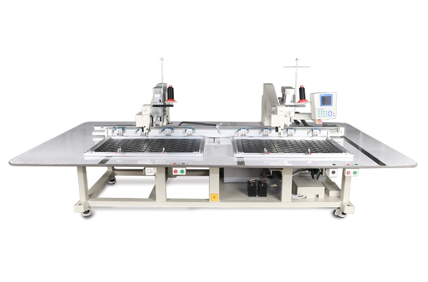 富怡全自動雙頭厚料縫紉機(jī)