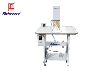 富怡手動折疊口罩外置鼻梁條、 海綿條熱壓機