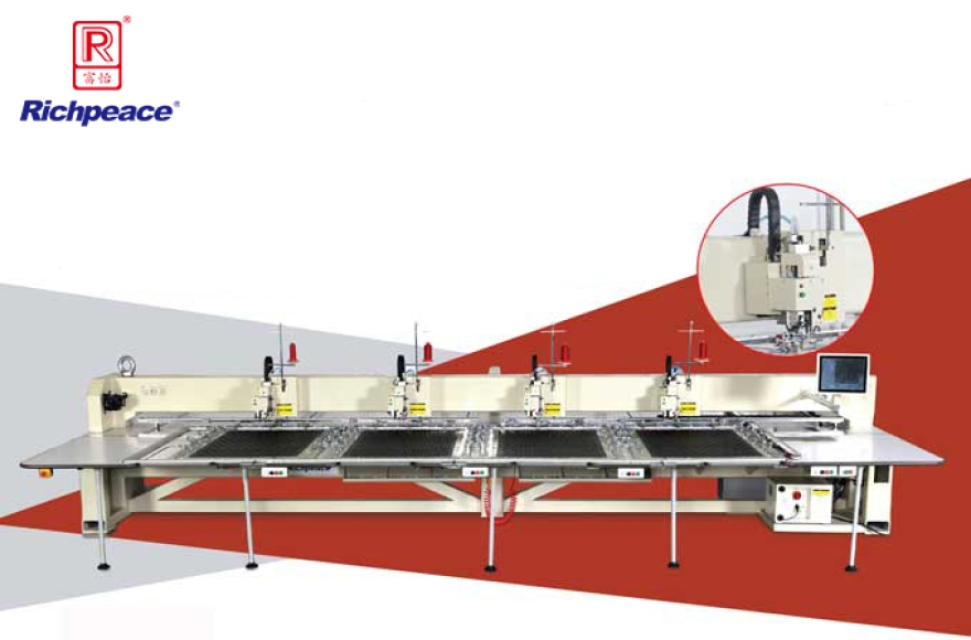 富怡全自動(dòng)四頭縫紉機(jī)-皮革專用