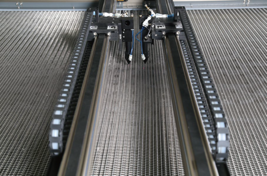 富怡雙橫梁異步全自動(dòng)送料激光雕刻切割機(jī)