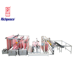 富怡全自動(dòng)床單雙邊縫一體機(jī)