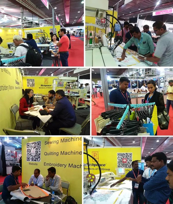 認真向客戶介紹機械 認真向客戶介紹機械