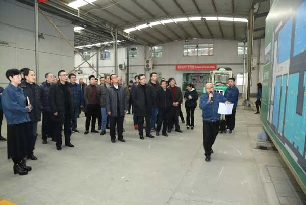 參觀富怡生產車間 參觀富怡生產車間